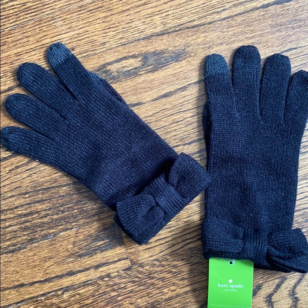 Kate Spade Bow Gloves